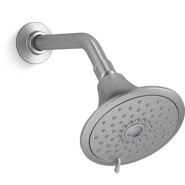 Kohler Forte 2.5 gpm Multifunction Wall Mount Showerhead, Three Spray